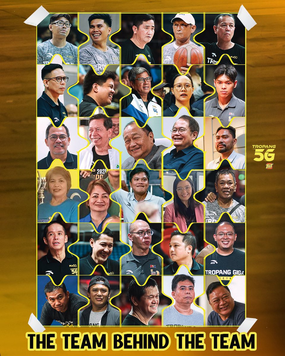Like a puzzle, every piece fits for a reason. Bawat isa sa TNT Tropang 5G ay may mahalagang papel sa tagumpay. Maraming salamat mga KaTropa.🧩

#Tropang5G