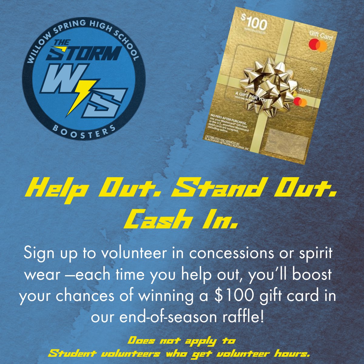 Willow Spring Storm Boosters tweet media