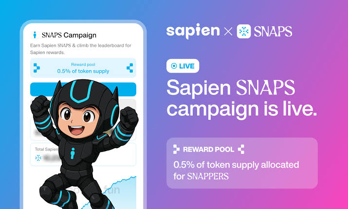 GM CT

Amazing news from <a href="/JoinSapien/">Sapien</a> don't miss out on this amazing campaign, and while you're at it also look into <a href="/add_infofi/">ADD+</a> and they've already said one thing that should be clear and that's: building the community.
