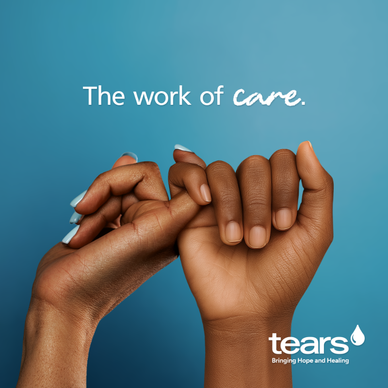 Tears_SA's tweet photo. For our staff, care doesn’t stop at the office door.​
It’s lived, carried, shown, day after day.​

Real prevention starts with real people.​ This month, stand with those who support survivors quietly and consistently. https://t.co/g7ZmtAMHrG