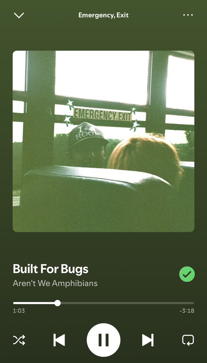 Trevor/Ze 🐶🐶 (@01uofmfan) on Twitter photo Finally getting around to listening to <a href="/amphibiansCA/">aren’t we amphibians</a> and man they rock! Look forward to seeing them at XLNC Finally getting around to listening to <a href="/amphibiansCA/">aren’t we amphibians</a> and man they rock! Look forward to seeing them at XLNC