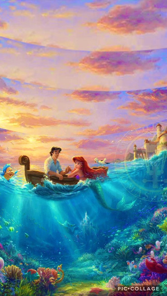 Oh, what a magical sunset ride with my prince!