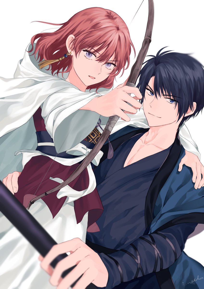 #暁のヨナイラストコンテスト
1話目から射抜かれた大好きな作品です 2人の生き様をずっと見ていたい…！