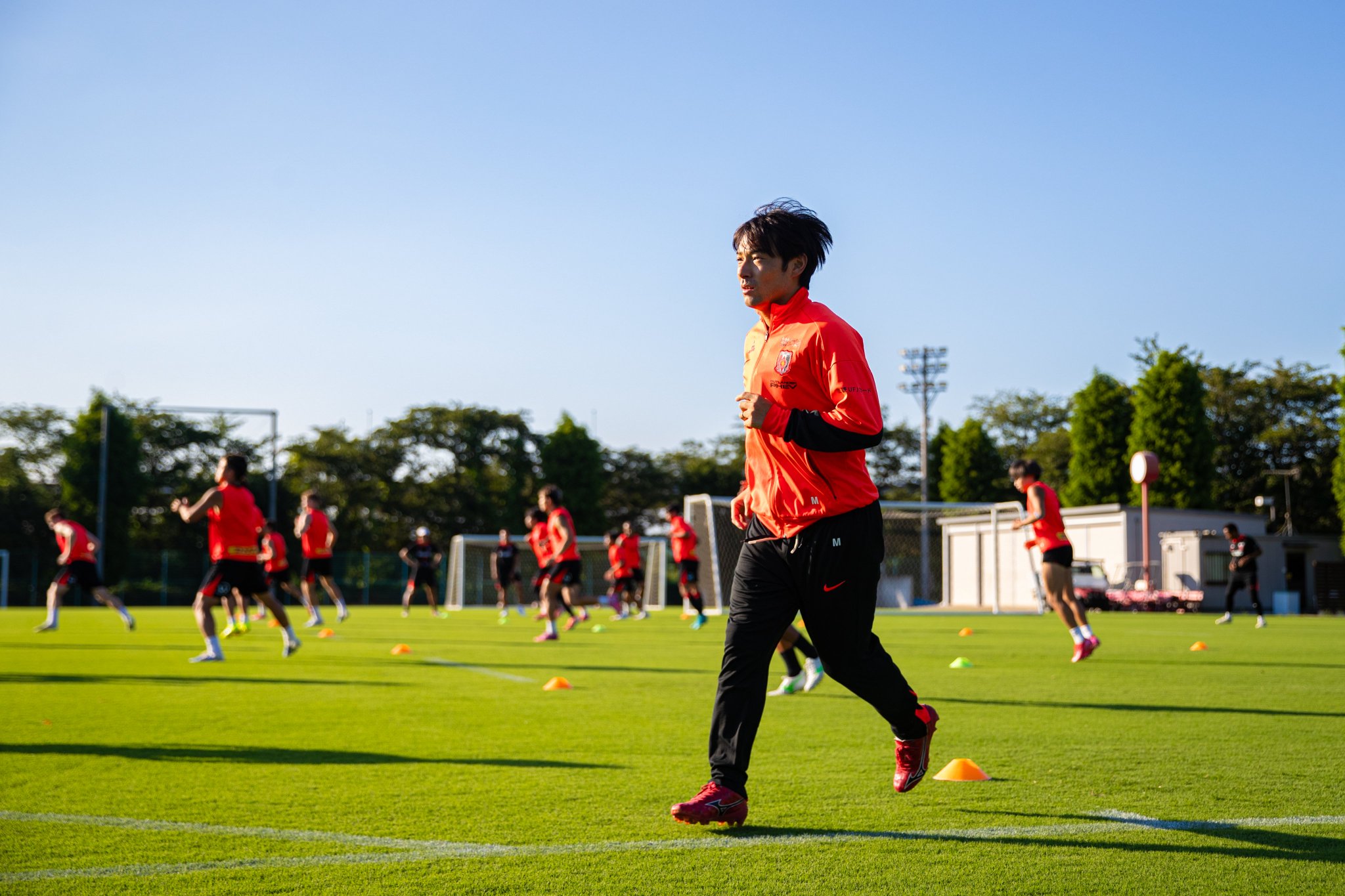 浦和レッズ 練習着 L サッカー 浦和レッズ タンクトップ 支給品 練習着 トレーニング
