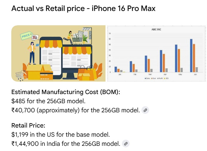 MyTechWorldBlog's tweet image. What are you actually paying for !!
#Samsung #apple #ActualVsRetailCost