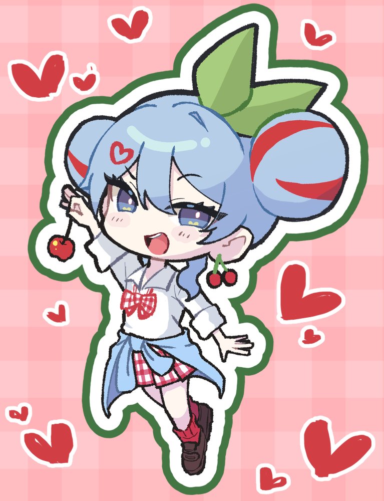 チェリーポップ🍒 #初音ミク #SDイラスト