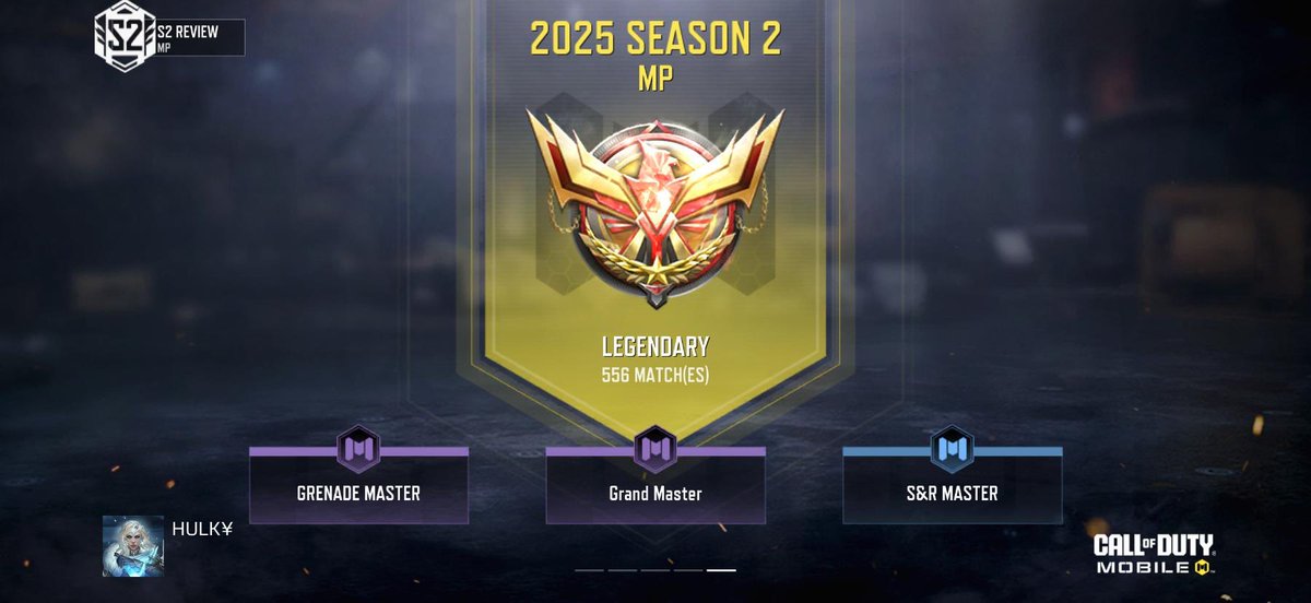 These are my season 2 stats, probably that will be the last time stim will be the top performer for me🥲, show me yours👇👇
#CoDM #CoDMobile