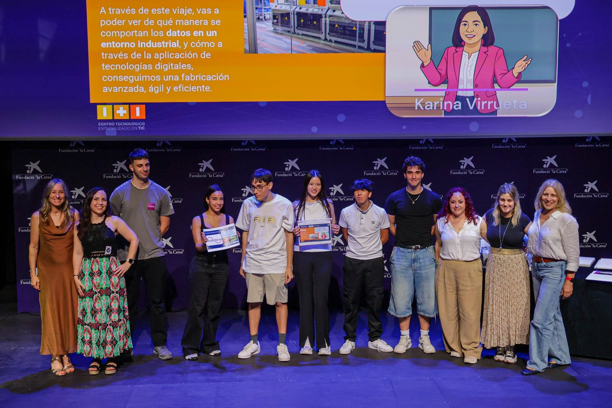 Girls4STEM (@girls4stemvlc) on Twitter photo Enseñanzas <a href="/GrupoSorollaEdu/">Preparados para volar!</a> ha sido reconocido en nuestras #XerradesFamily por su destacada videobiografía <a href="/kvirrueta/">Karina Virrueta</a>.
El premio patrocinado por The Dataroom by <a href="/ITI_TIC/">ITI</a> celebra el compromiso del alumnado con la divulgación de las ciencias y el talento en el sector tecnológico. Enseñanzas <a href="/GrupoSorollaEdu/">Preparados para volar!</a> ha sido reconocido en nuestras #XerradesFamily por su destacada videobiografía <a href="/kvirrueta/">Karina Virrueta</a>.
El premio patrocinado por The Dataroom by <a href="/ITI_TIC/">ITI</a> celebra el compromiso del alumnado con la divulgación de las ciencias y el talento en el sector tecnológico.