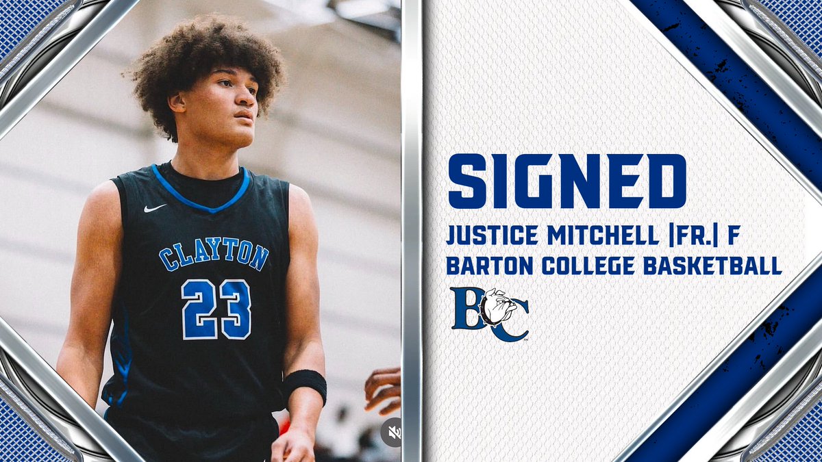 The next signee in our 2025 class is Justice Mitchell! Justice is an incoming freshman from Clayton High School. We are excited to have Justice join our Bulldog Family! Another great day to be Bulldog! #PTC