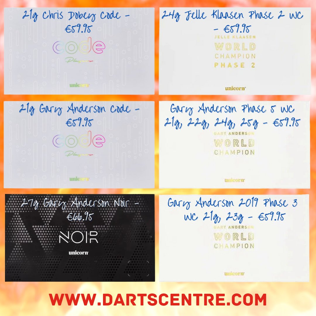 Some amazing bargains in our sale section!
dartscentre.com/collections/da…