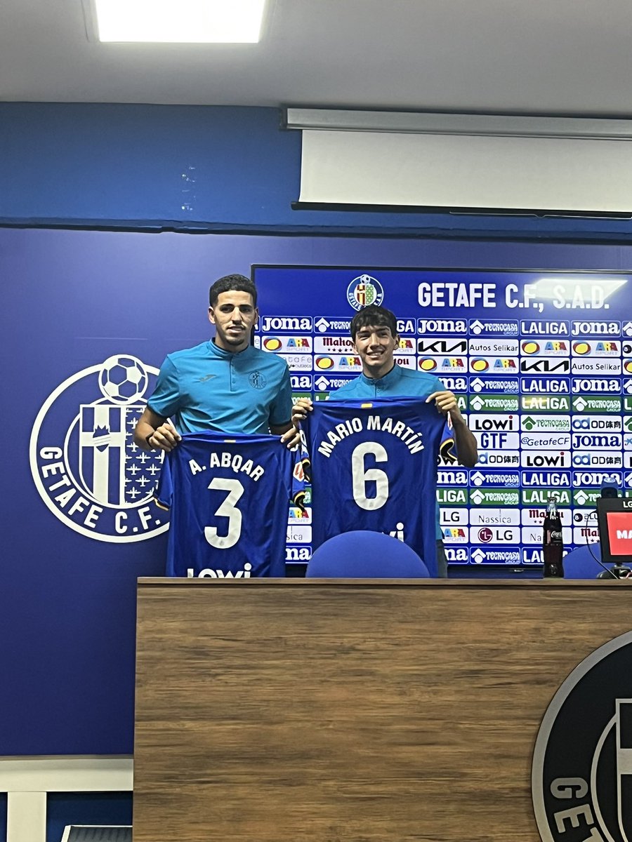 🎙️ Hoy de nuevo en la presentación de los nuevos fichajes del <a href="/GetafeCF/">Getafe C.F.</a> de la mano de <a href="/RadioMARCA/">Radio MARCA</a> 

👦🏻 Hemos podido charlar en directo con Mario Martín, muy ilusionado de fichar por el Geta y con muchas ganas de empezar a competir ⚔️