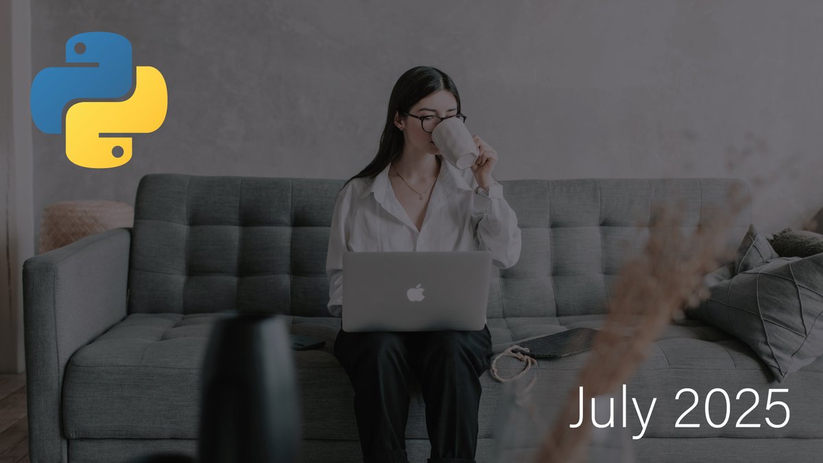 Check out Python Monthly Review for July 2025. Subscribe now! It is free! More info at linkedin.com/newsletters/py… #python #newsletter #monthly