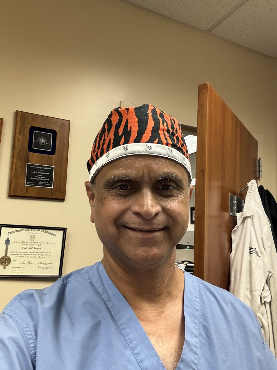 Syed A. Ahmad (@syedaahmad5) on Twitter photo Breaking out my annual <a href="/Bengals/">Cincinnati Bengals</a> scrub hat. LETS GO!!
<a href="/bengaljims_BTR/">Bengal Jim & Friends</a> <a href="/thebengalorian/">Bengalorian</a> Breaking out my annual <a href="/Bengals/">Cincinnati Bengals</a> scrub hat. LETS GO!!
<a href="/bengaljims_BTR/">Bengal Jim & Friends</a> <a href="/thebengalorian/">Bengalorian</a>