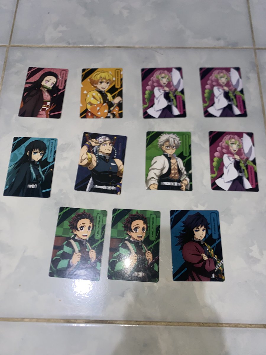 cloudynajae's tweet image. wtt want to trade demon slayer x family mart famima

have :mitsuri, tanjiro
want :yg blm ada di gambar

dom jaksel