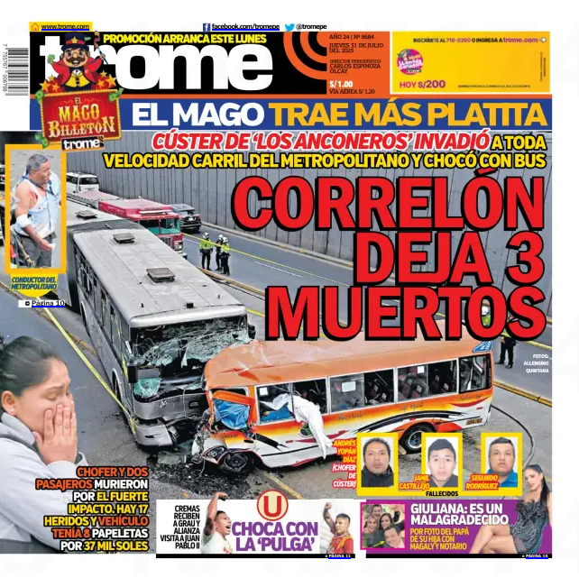 📌 ¡Buenos días! Esta es nuestra portada de hoy

CORRELÓN DEJA 3 MUERTOS

 ▶️dozz.es/3q9ms