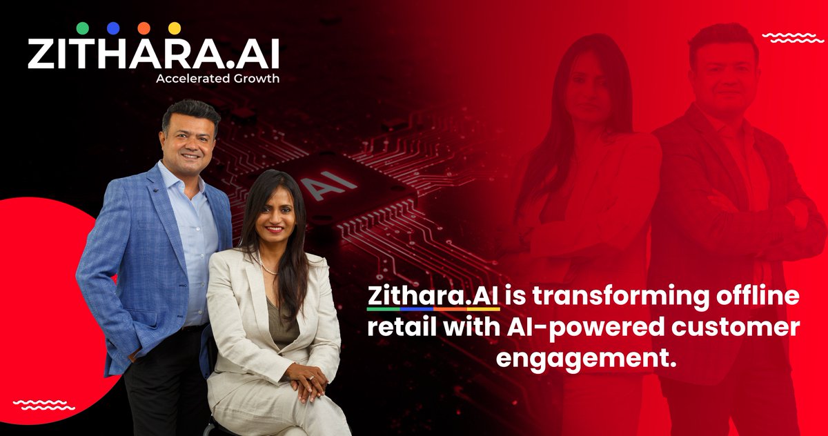 Offline retail just got smarter.
@ZitharaAI uses AI + UPI to turn walk-in customers into loyal ones — no app, no card.
Founded by Varun Kashyap &amp; Sri Devi Reddy, they’re scaling from India to SEA &amp; USA.
#RetailTech #StartupsIndia #ZitharaAI #AIForRetail #CustomerEngagement