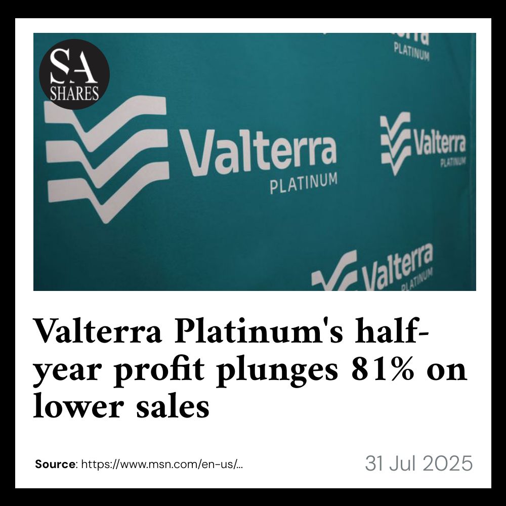SA_Shares's tweet image. #ValterraPlatinum #Web3Challenges #DigitalInnovation
Learn more how you can profit from trading breaking news - sashares.co.za