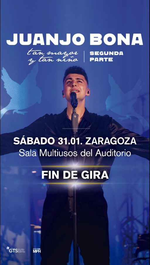 Lo estabais pidiendo... 

Juanjo Bona cerrará su gira el 31 de enero en la Sala Multiusos. 

Próximamente entradas a la venta.