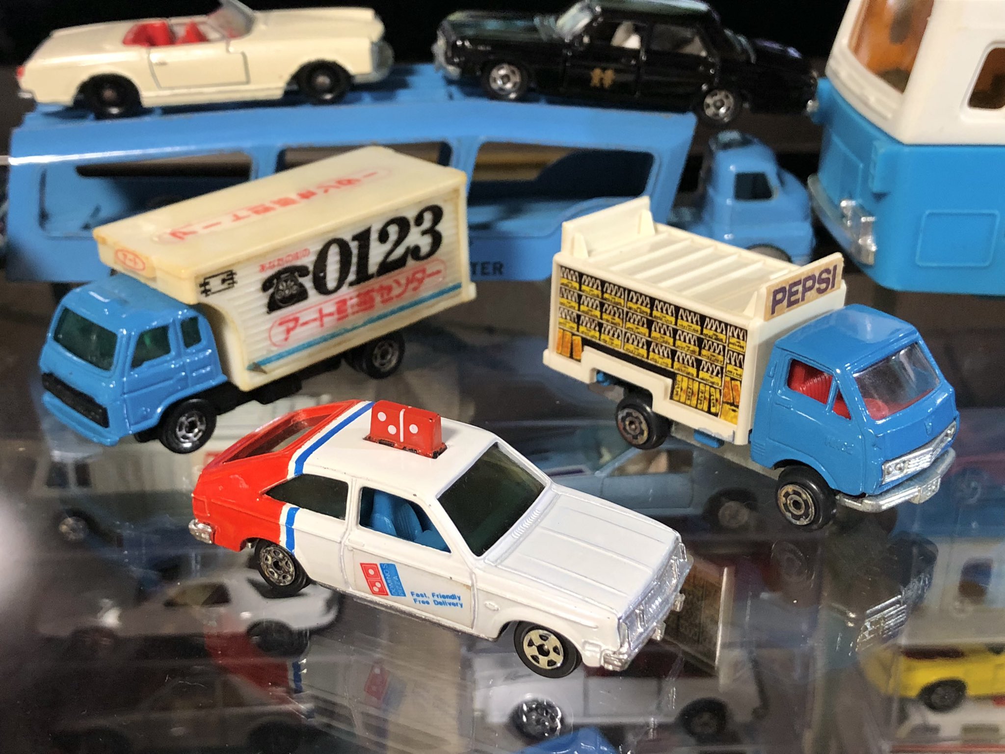 マルショウ イチコー 増田屋 バス ミニカー まとめ売り イギリス マッチボックス（matchbox） トレーラー Super Kings