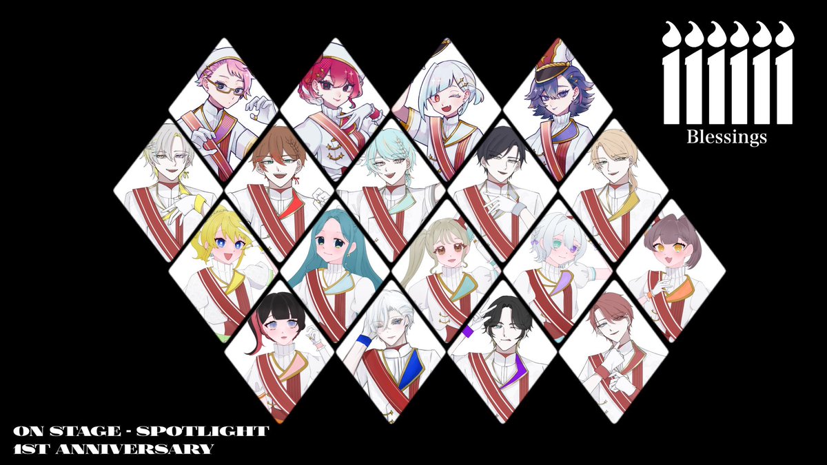 onsp_official's tweet photo. ✶ 1周年記念動画 ✶

主催陣より、ささやかながら1周年記念の動画をお届けします。
会場に鳴り響くファンファーレが、アイドルたちの行く先を永遠に照らしますように。

https://t.co/PrY5pAEtv1

#オンスポ_公式 https://t.co/zpkh1A56Cr