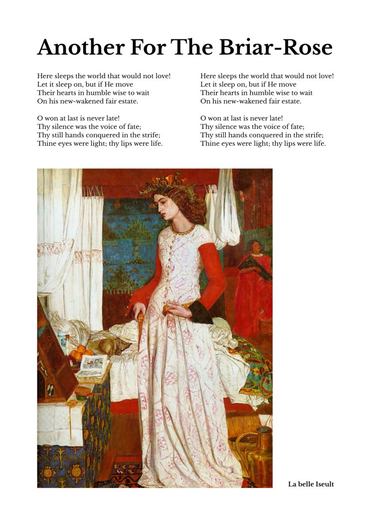 William Morris, artist and poet. Check out his spread in the mag today!