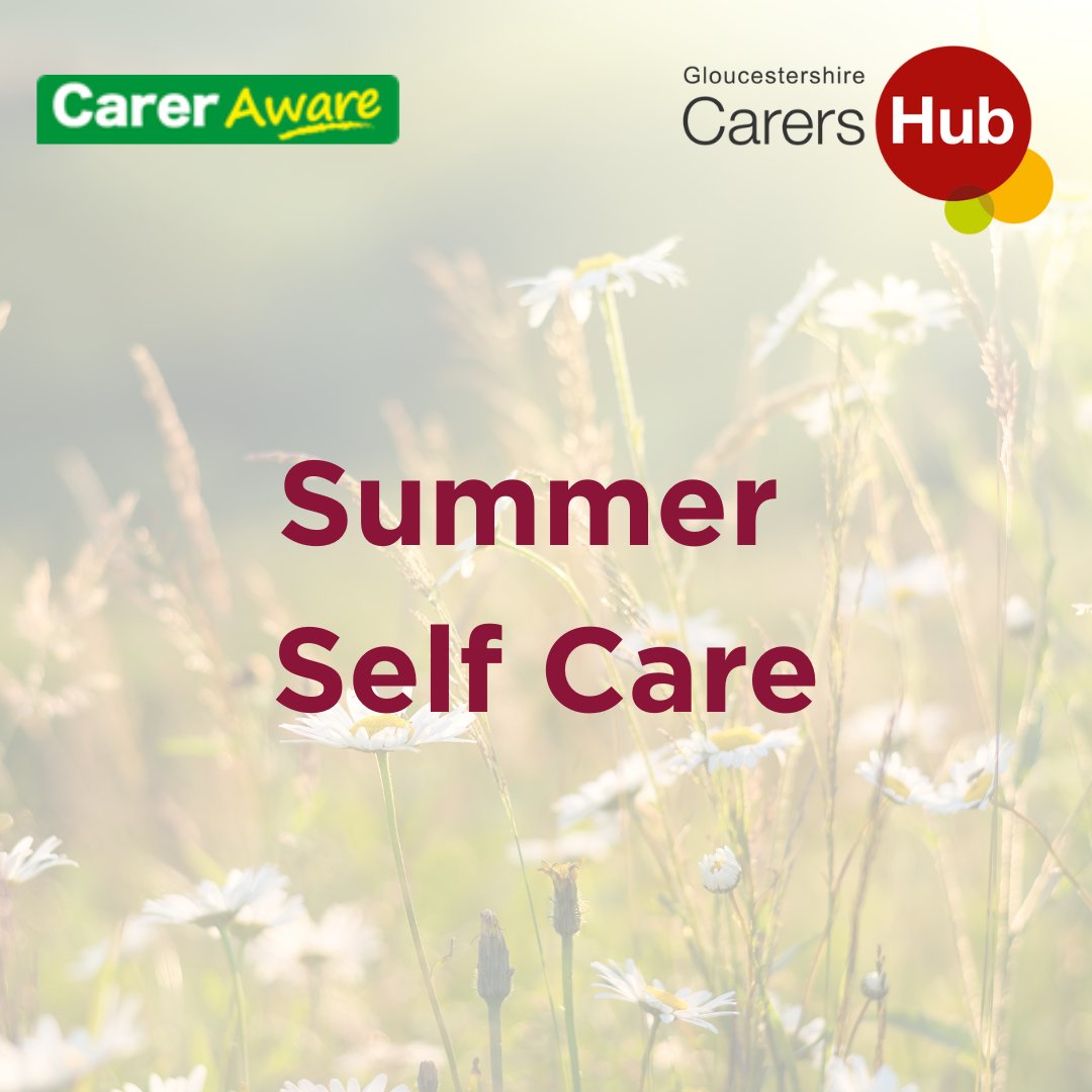 GCarersHub's tweet image. This summer, try to carve out a little time just for you.
☕ A peaceful morning coffee
🌳 A stroll in the sunshine
📚 A few pages of a good book

📞 0300 111 9000
🌐 gloucestershirecarershub.co.uk

#SummerSupport #CarerWellbeing