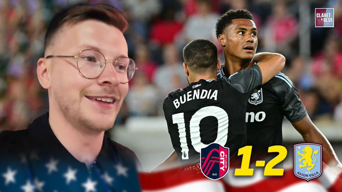 John Townley's post match verdict on an encouraging performance from Villa in the U.S in this St. Louis walk and talk ft. rabbits and grasshoppers... 

youtu.be/IWgoj2deXYo