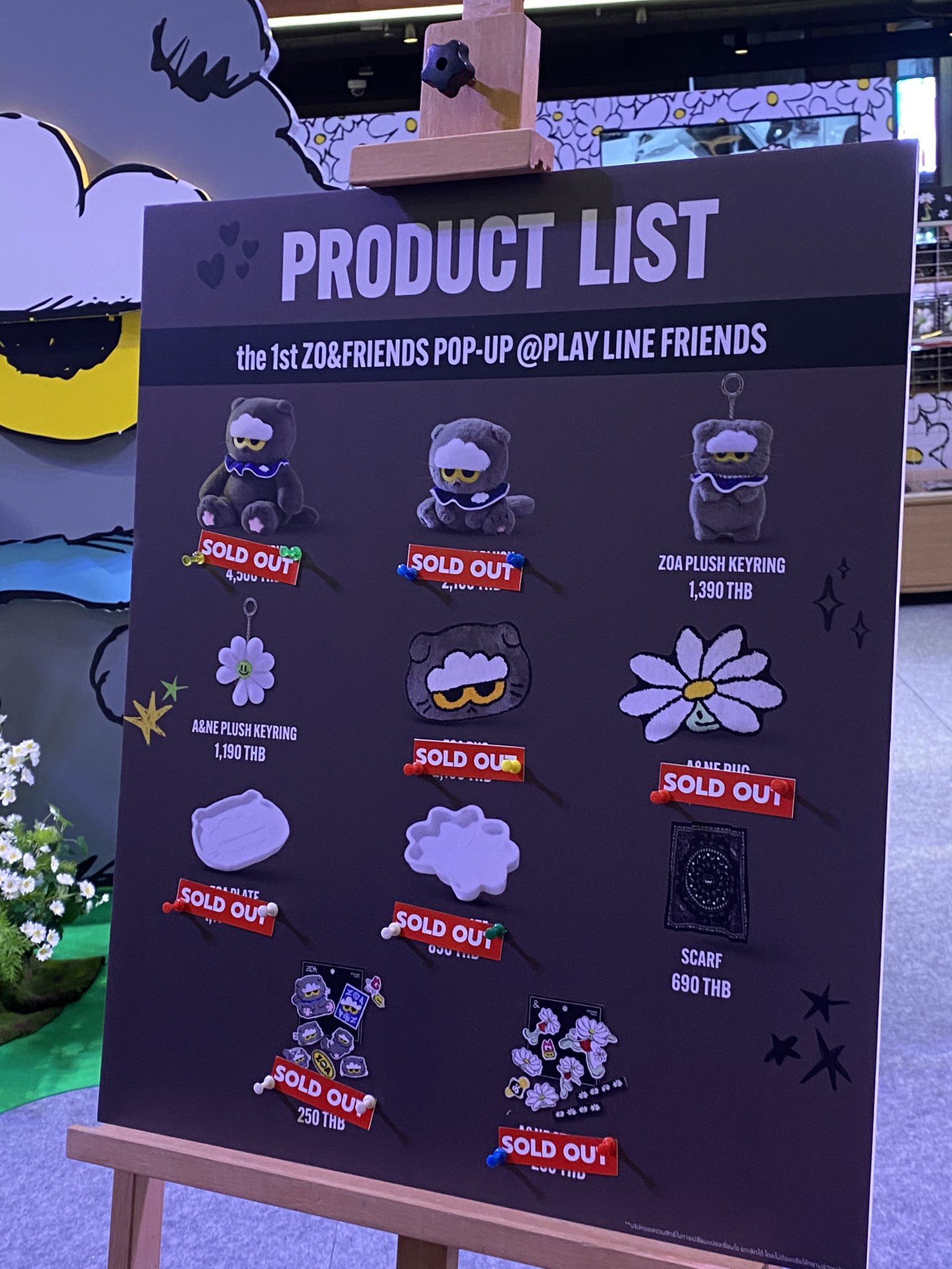 ZO&FRIENDS A &NEラグマット PRE-ORDER] ZO&FRIENDS ZOA RUG – LINE