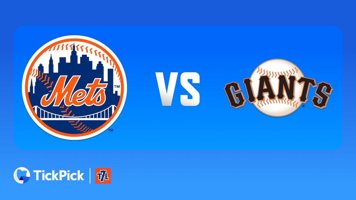 The Mets are back in town this weekend for a series vs the SF Giants, and they're bringing some new faces to the team! 

Currently the best deal on <a href="/TickPick/">TickPick</a> is for Friday and Sunday at $18 each (no fees).       

Use code 7LINE in the TickPick app for $10 off any Mets ticket