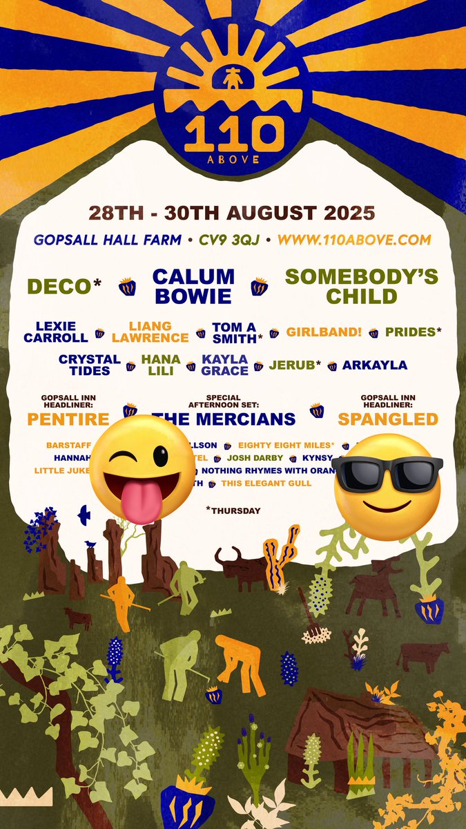 1 month to go 😮😮😮💃🕺

SUPPORTERS CHOICE + 1 extra act announced tomorrow at 10am 🙌