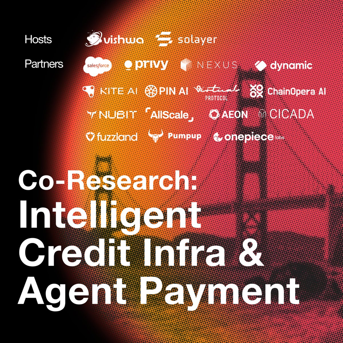 Vishwa_xyz's tweet image. 🔥 Less than 1 week to go: AI, crypto &amp;amp; Cybertrucks collide at SBC 2025 
🚨 Updated partners lineup: @privy_io, @ChainOpera_AI, @NexusLabs, @dynamic_xyz, &amp;amp; @allscaleio

What if AI could approve credit &amp;amp; move money, with zero banks, borders, or middlemen?
We’re gathering to…