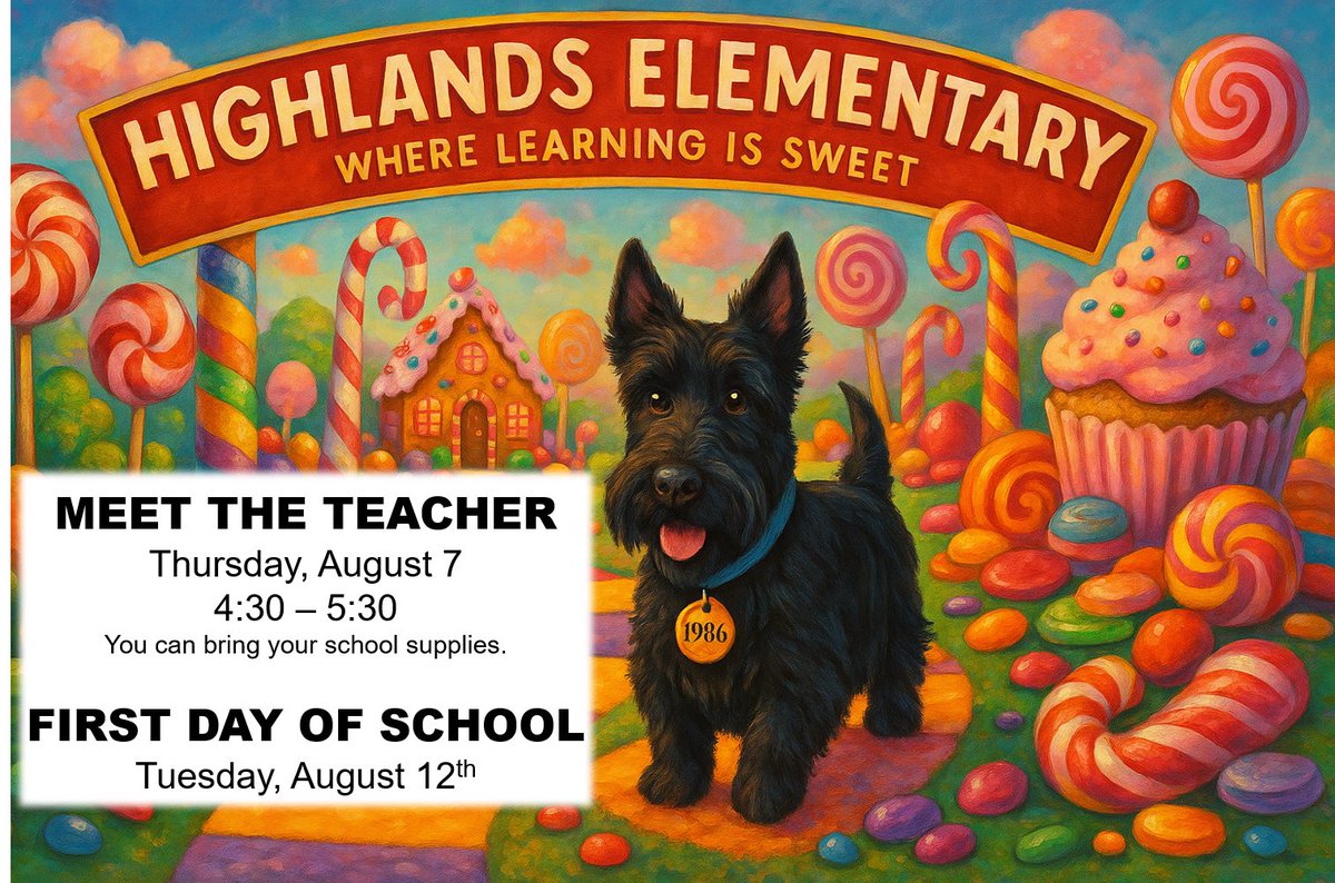 Can’t wait to see you all for a SWEET learning year! 🍭🍬🍫🎂🍰🧁🍩🍦🍨🍧 <a href="/FortBendISD/">Fort Bend ISD</a>