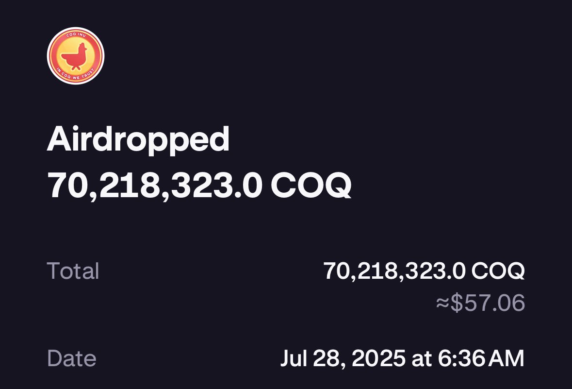 Patrick Sutton (@_patricksutton) on Twitter photo Alpha: Kraken+
Already earned more than my annual subscription cost thanks to the <a href="/CoqInuAvax/">Coq Inu π</a> airdrop unlocked by @Krakenfx+ Alpha: Kraken+
Already earned more than my annual subscription cost thanks to the <a href="/CoqInuAvax/">Coq Inu π</a> airdrop unlocked by @Krakenfx+