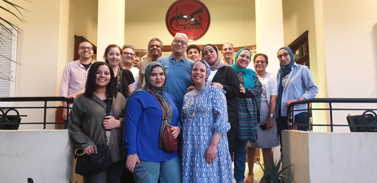 الدفعة التانية. تم التخرج 💚
ورشة التحرير الأدبي.