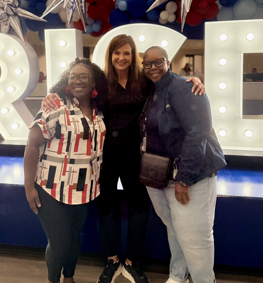 Some of our enthusiastic,
new, brilliant team members! Your energy is contagious and I can’t wait to see how you grow each of our kids! RISD Teach On! <a href="/AmyAlejandro5/">Amy Alejandro</a> <a href="/kristinleeper9/">Kristin Leeper, Ed. D</a> <a href="/PLinRISD/">Professional Learning RISD</a> <a href="/IamBranum/">Tabitha Branum</a> <a href="/lisastewardRISD/">Lisa M. Steward, M.Ed</a> <a href="/MorgenCrowder/">Morgen Crowder</a>