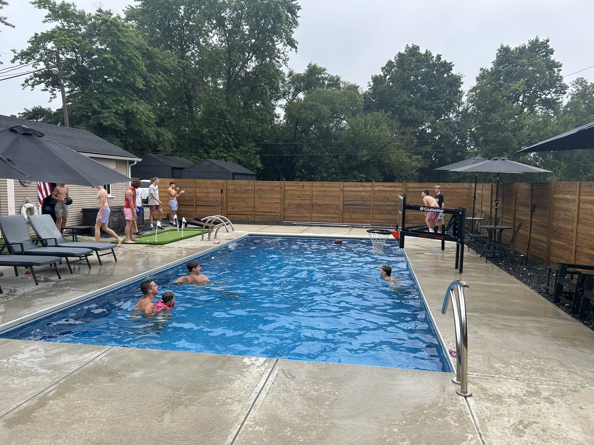 Thank you to the Langkabel family and the Kopper Kettle for feeding our guys and hosting a pool day to finish our summer