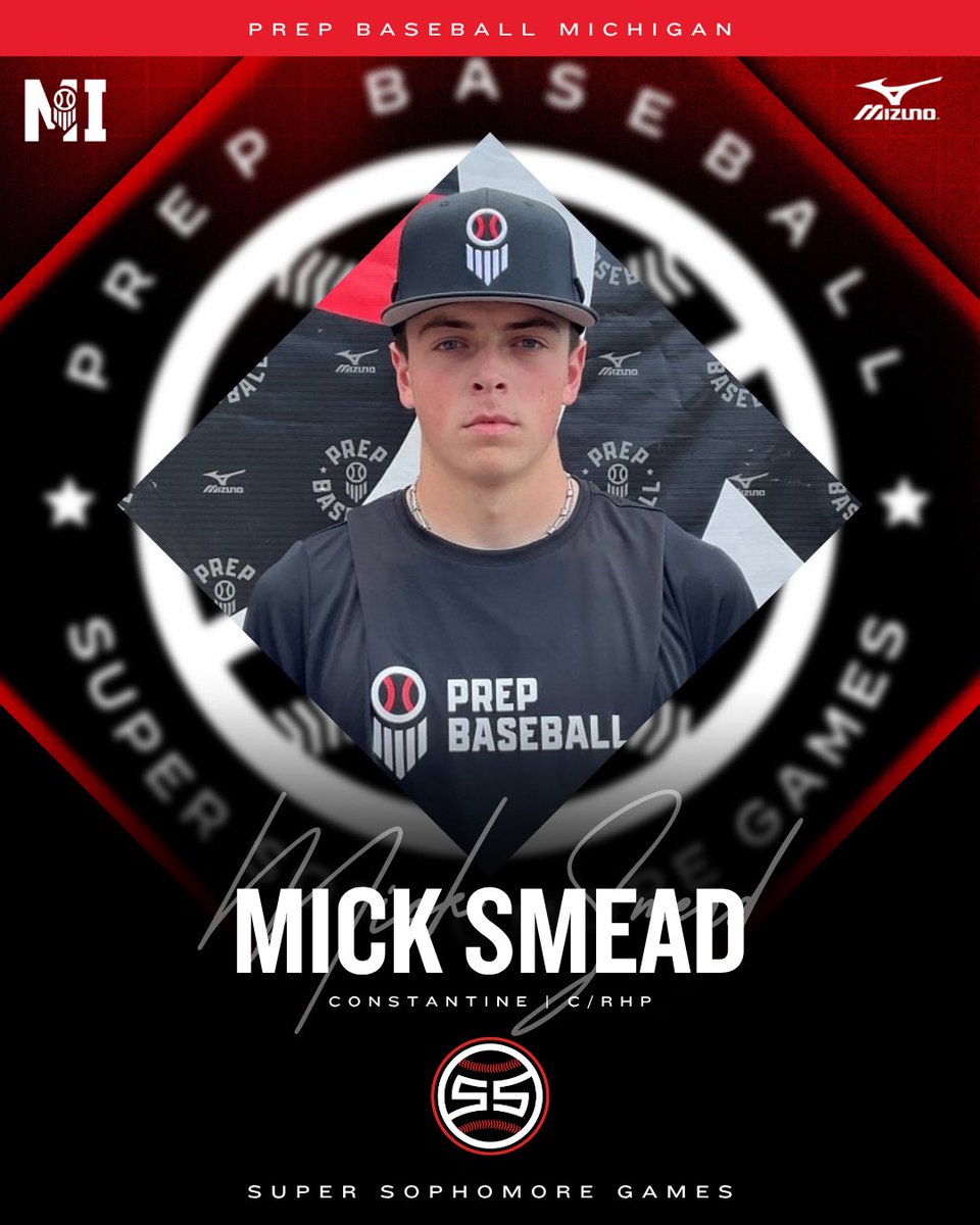 𝐌𝐢𝐝𝐰𝐞𝐬𝐭 𝐒𝐮𝐩𝐞𝐫 𝐒𝐨𝐩𝐡𝐨𝐦𝐨𝐫𝐞 𝐆𝐚𝐦𝐞𝐬

2028 C/RHP Mick Smead (Constantine) is locked in for #MWSSG25 at Ohio State 🔒

<a href="/MickSmead/">Mick Smead</a> | <a href="/TopTierMichigan/">Top Tier Michigan • Top Tier Southeast</a>