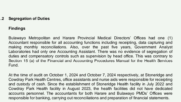 MalemaZw's tweet photo. #2024AGR
At Cowdrey Park Clinics and Stoneyridge they are using nurse aids as custodians of receipts and money. How do they get to do accounting job without qualifications is questionable, mysterious and a stamp of both gross incompetence and arrogance.
#AccountabilityZw https://t.co/jfL8B77Beh