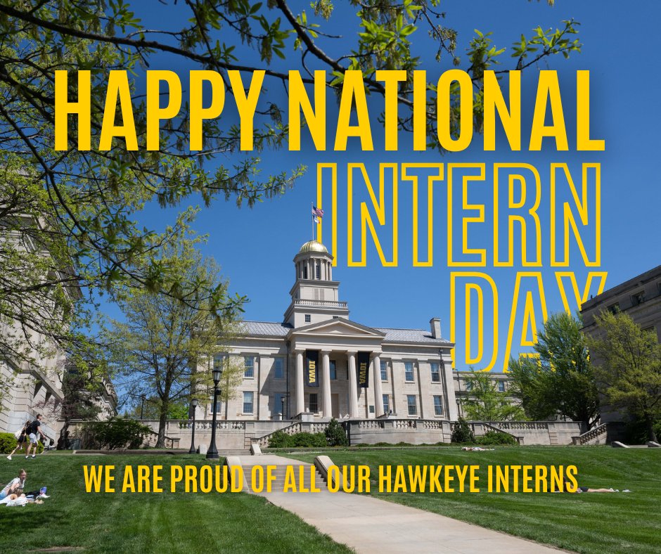 On National Intern Day, we want to thank our incredible student interns for their hard work and commitment to advancing the College of Liberal Arts and Sciences and its mission. We value the time, passion, and hard work they put into their work. 💛🖤