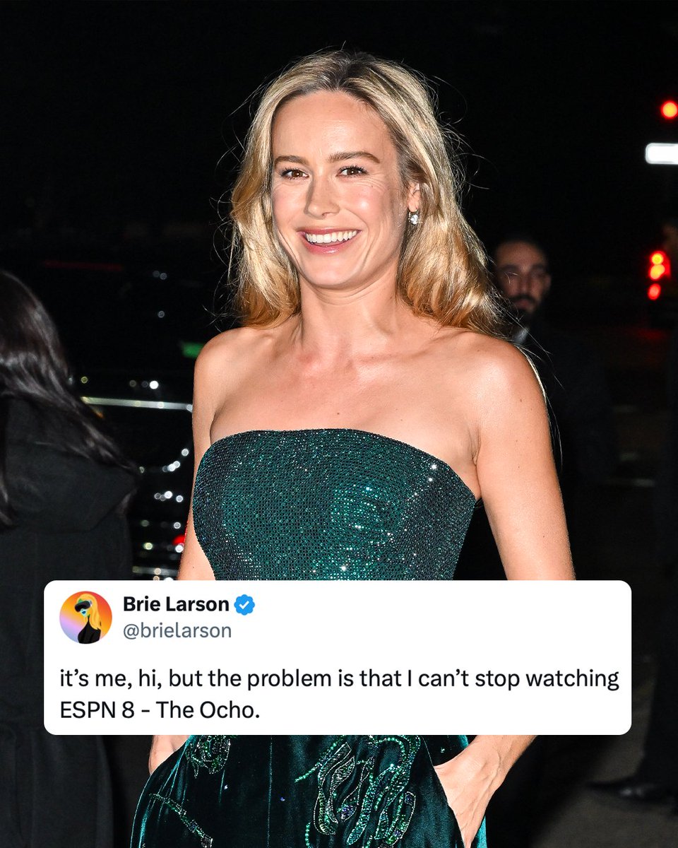 We can't stop watching either Brie 😆 

📺 ESPN8: The Ocho on ESPN2