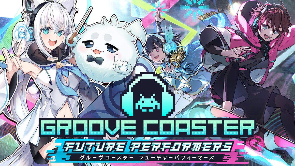 @shirakamifubuki: ━━━━ꕤ7pm ꕤ━━━━ // 🎵 Groove Coaster 🎵 Future Performers \\ I want to play with holo songs and character songs! ! ⏬Wait⏬️ youtube.com/live/7enYTZoCt… #PR #GrooveCoaster #Grucos