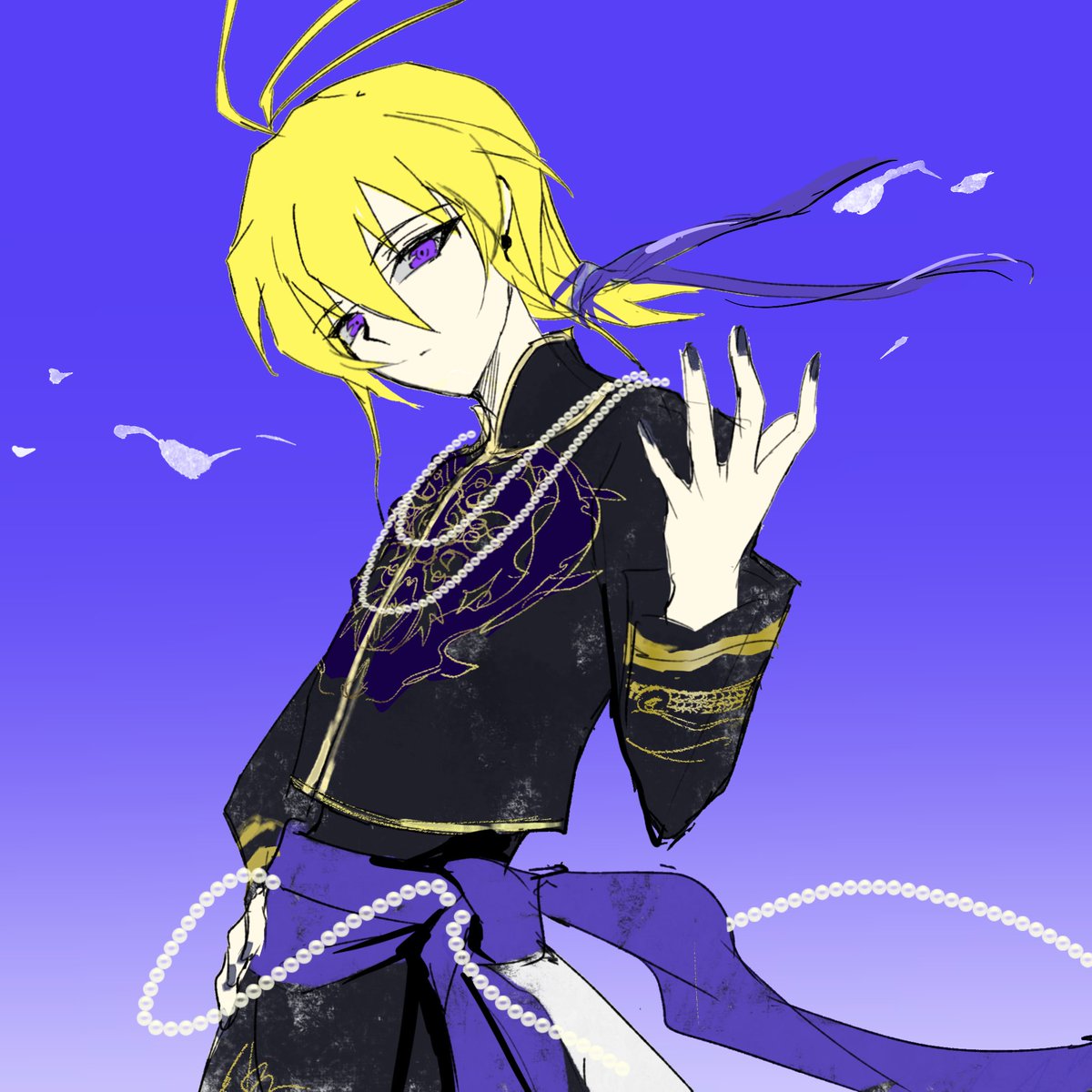 レオン様、お誕生日おめでとうございます！新しいイラストを描くのに間に合わず、最近はとても忙しかったんです…過去の贺図をお送りしてしまい、申し訳ございません🥹
#蒼龍レオン生誕祭
 #蒼龍レオン生誕祭2025