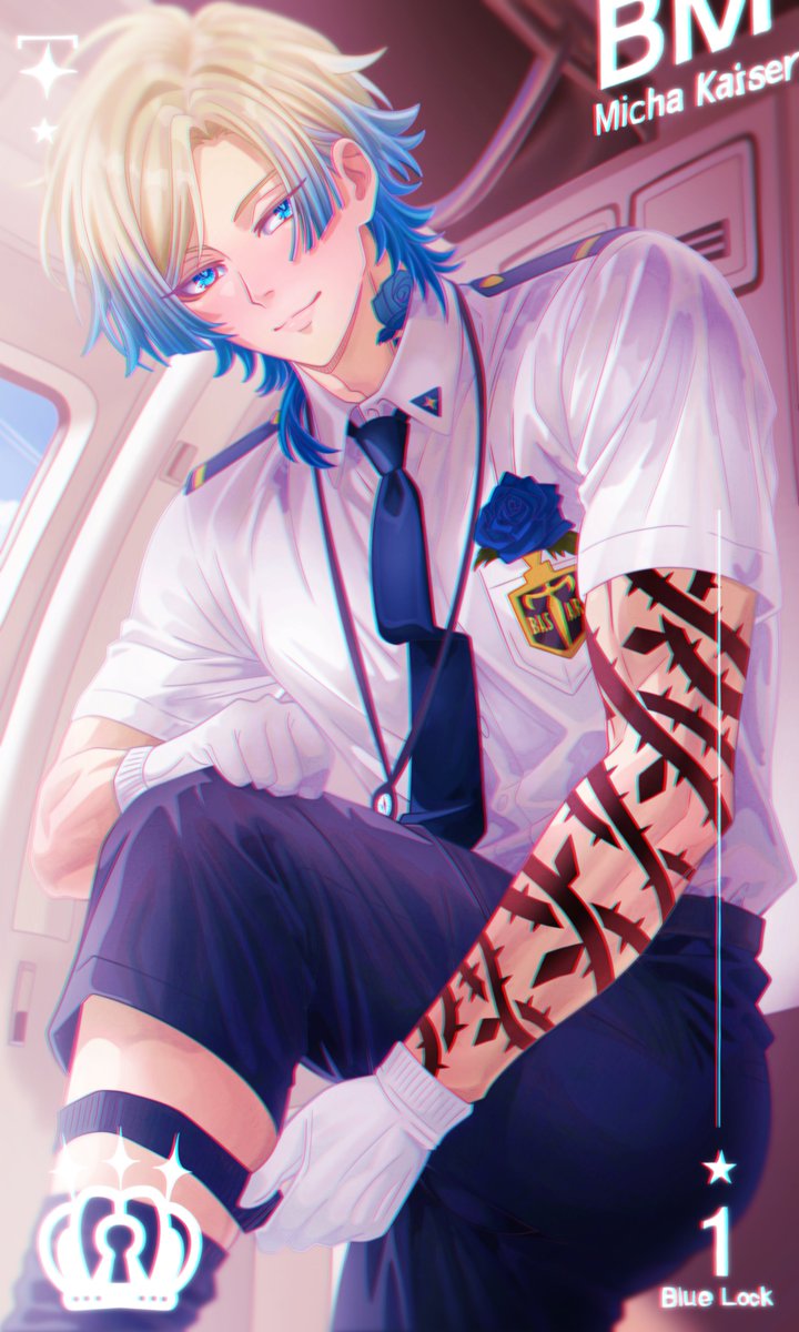 BLUELOCK》Pilot Kaiser (🧑‍✈️✈️) . . . Ref(s): BlueLock, Tears