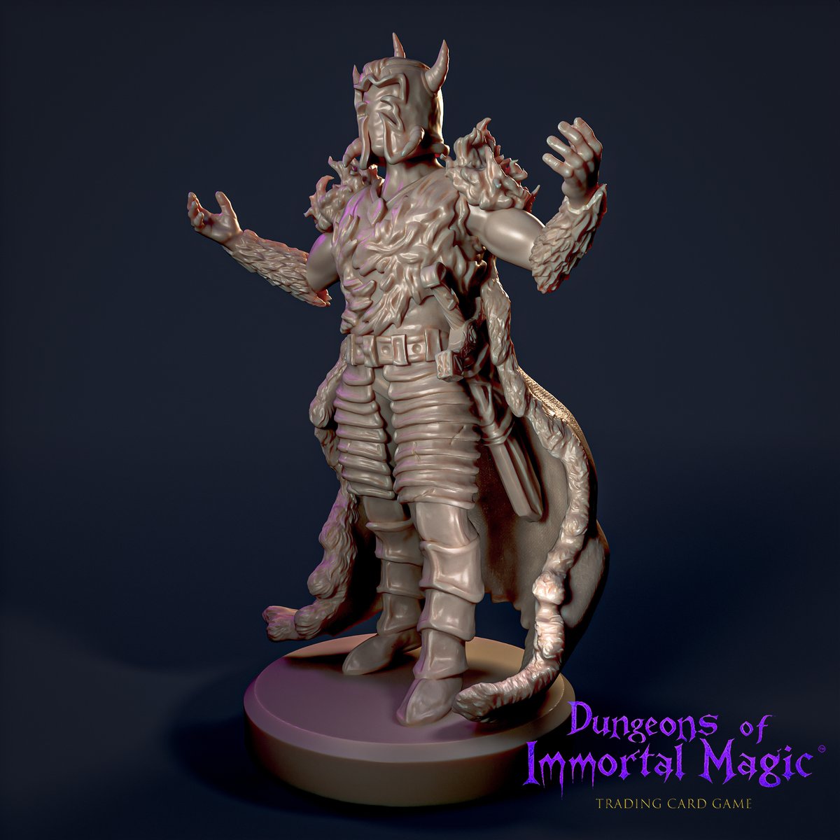 the3ddwarf's tweet photo. New model I have worked for the Patreon page and as a comission! 

#rpg #cardgame #fantasy #fantasycharacter #battlewizard #mini #miniprint #minipaint https://t.co/RJMirMXLLS