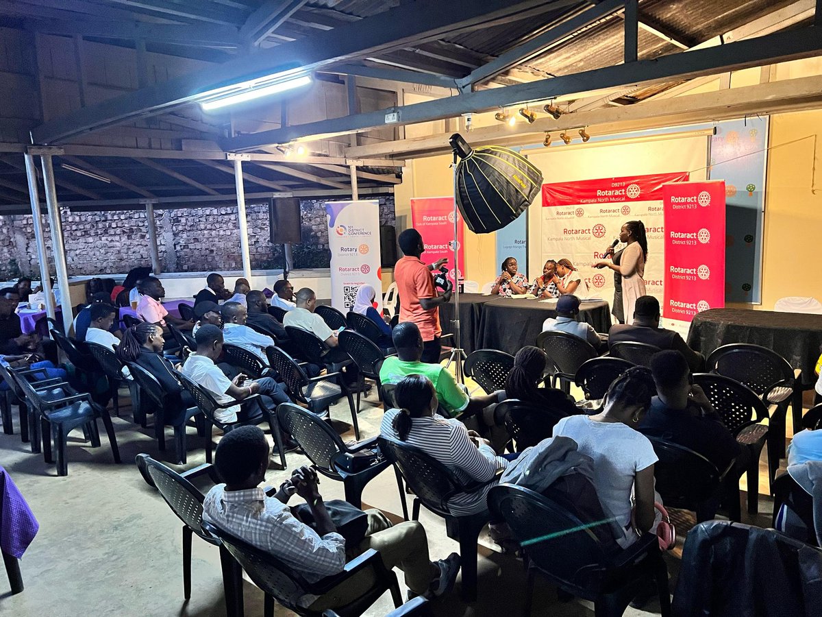 rctmusical's tweet image. 🎶 "A night where music met service!" 🎶
We were honored to host the District Rotaract Representatives @AbesageN during the Rotaract Club of Kampala North Musical – a perfect blend of talent, fellowship, and purpose. 💫✨
#musical2theworld
 #DRRsVisit