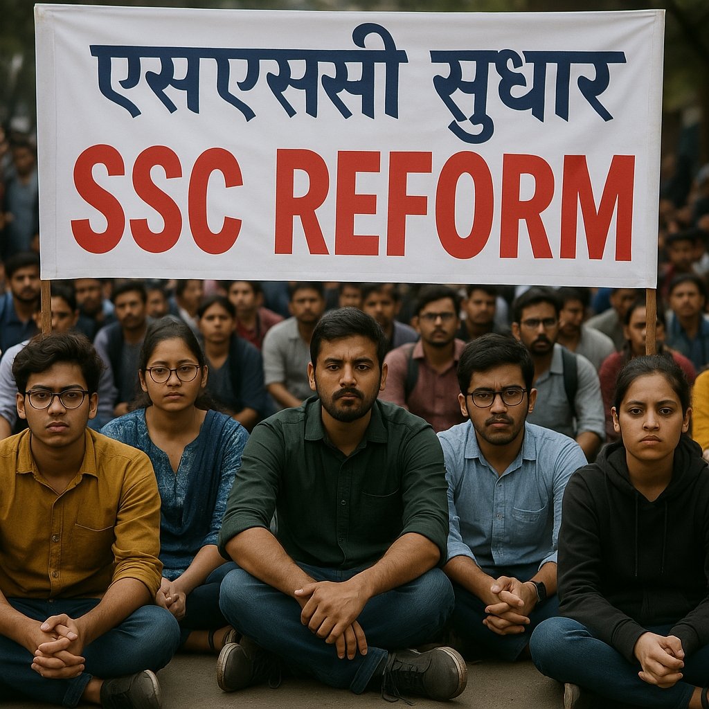 ImSanjayNigam02's tweet image. शिक्षक और विद्यार्थी आप सभी के साथ हैं।

इस मंच से जुड़े आप सभी सदस्यगण से 
विनम्र निवेदन है कि 
आज आप सभी आज एक साथ खड़े हों।

देश का सबसे बड़ा दुर्भाग्य है कि वहां शिक्षा के 
लिए शिक्षक और विद्यार्थी को सड़क पर आना पड़े!
 
#SSC_Reform
#SSC_System_Sudharo #SSC_VENDOR_FAILURE