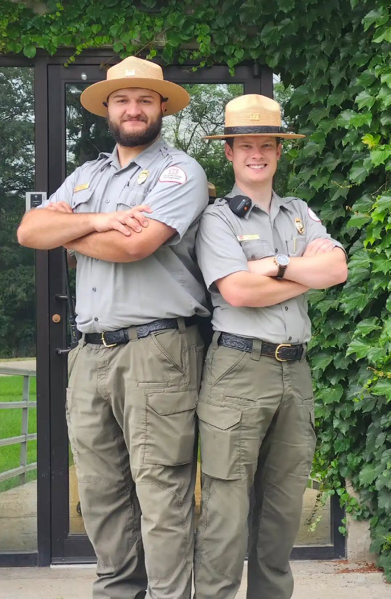 Happy World Ranger Day to FHSU grad and former VIP Ambassador Noah Erichsen! (on the right)

A big thank you to Harlan County Lake, U.S. Army Corps of Engineers, for sharing this celebration.