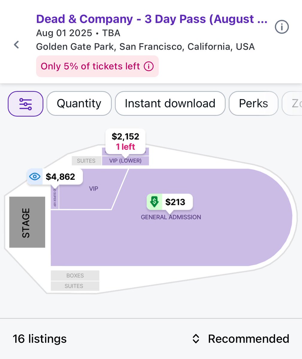 John (@ruprechtsfork) on Twitter photo <a href="/Ticket_Help2022/">TICKETSHELP1</a> Big discount for Dead and Co. in San Francisco. $213 for 3 day pass on resell. Face was $645. #PaysToWait <a href="/Ticket_Help2022/">TICKETSHELP1</a> Big discount for Dead and Co. in San Francisco. $213 for 3 day pass on resell. Face was $645. #PaysToWait