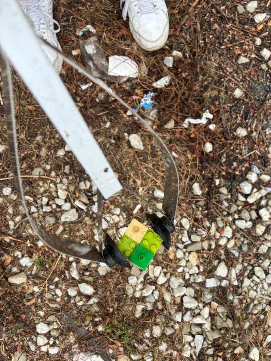 Thought of you when I was doing a trash pickup this morning, <a href="/LegoLostAtSea/">Lego Lost At Sea</a>
