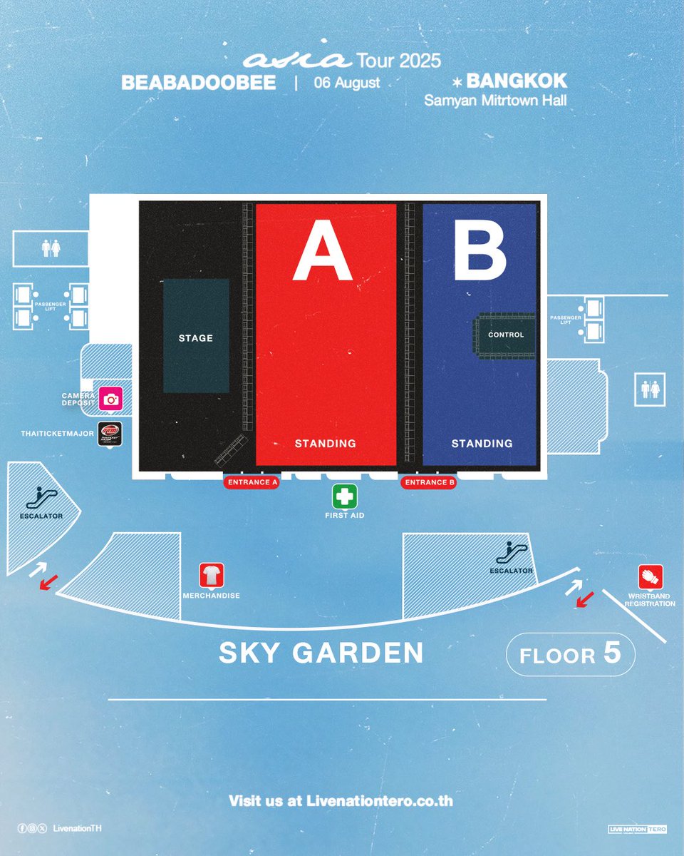 beabadoobee_th's tweet image. 📣 อัปเดตผังงาน การเข้าคิว รวมถึงกฎและข้อห้ามต่าง ๆ ของคอนเสิร์ต 𝚋𝚎𝚊𝚋𝚊𝚍𝚘𝚘𝚋𝚎𝚎 - Asia Tour 2025 🤍🌸

#beabadoobee 
#TheSpaceInBetweenTourBKK 
#beabadoobeeAsiaTour2025
#beabadoobeeTourBKK2025 
#บีบาดูบีอินแบงคอก2025
#beabadoobee_th